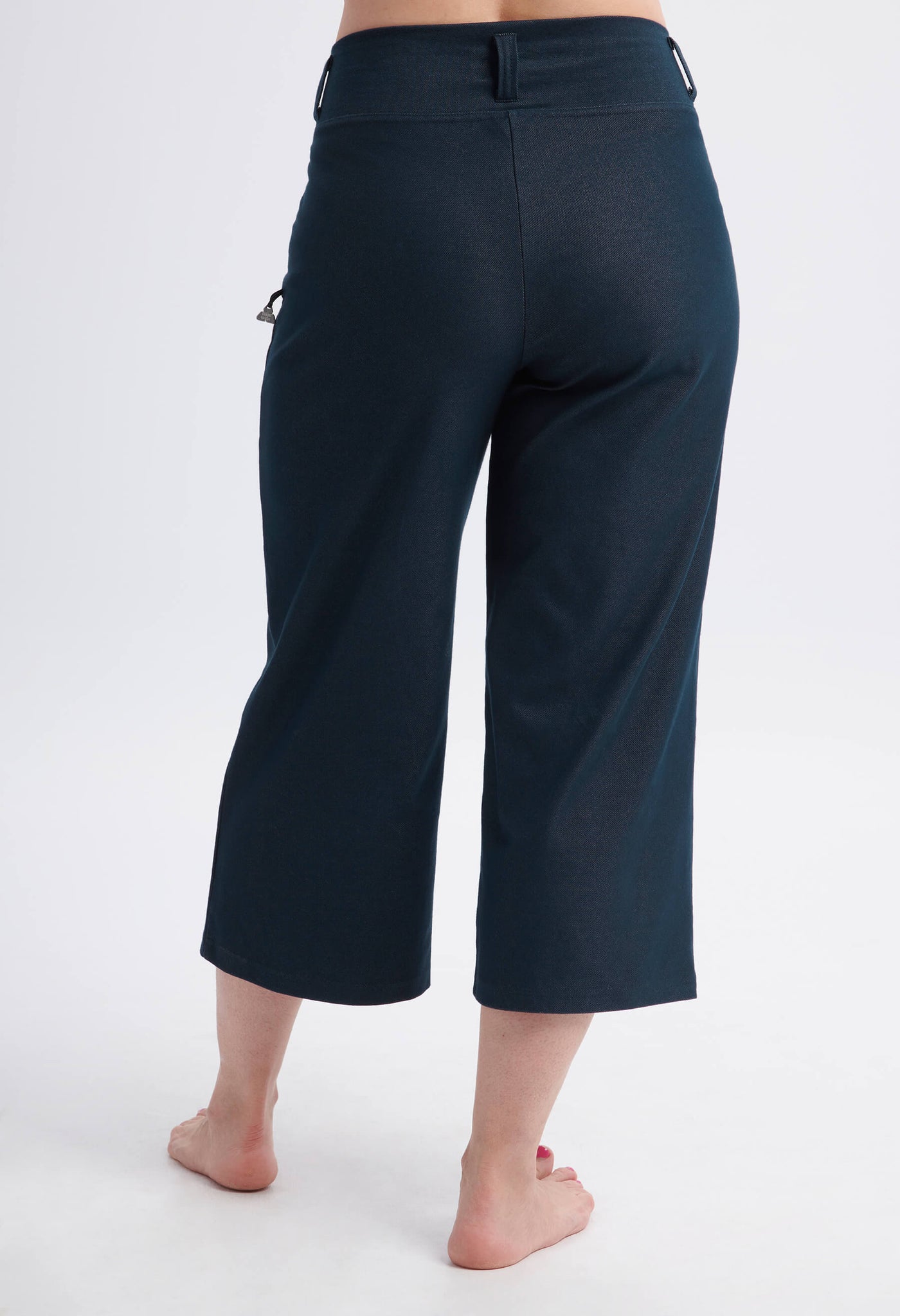 Romy - Pantalon capri style denim