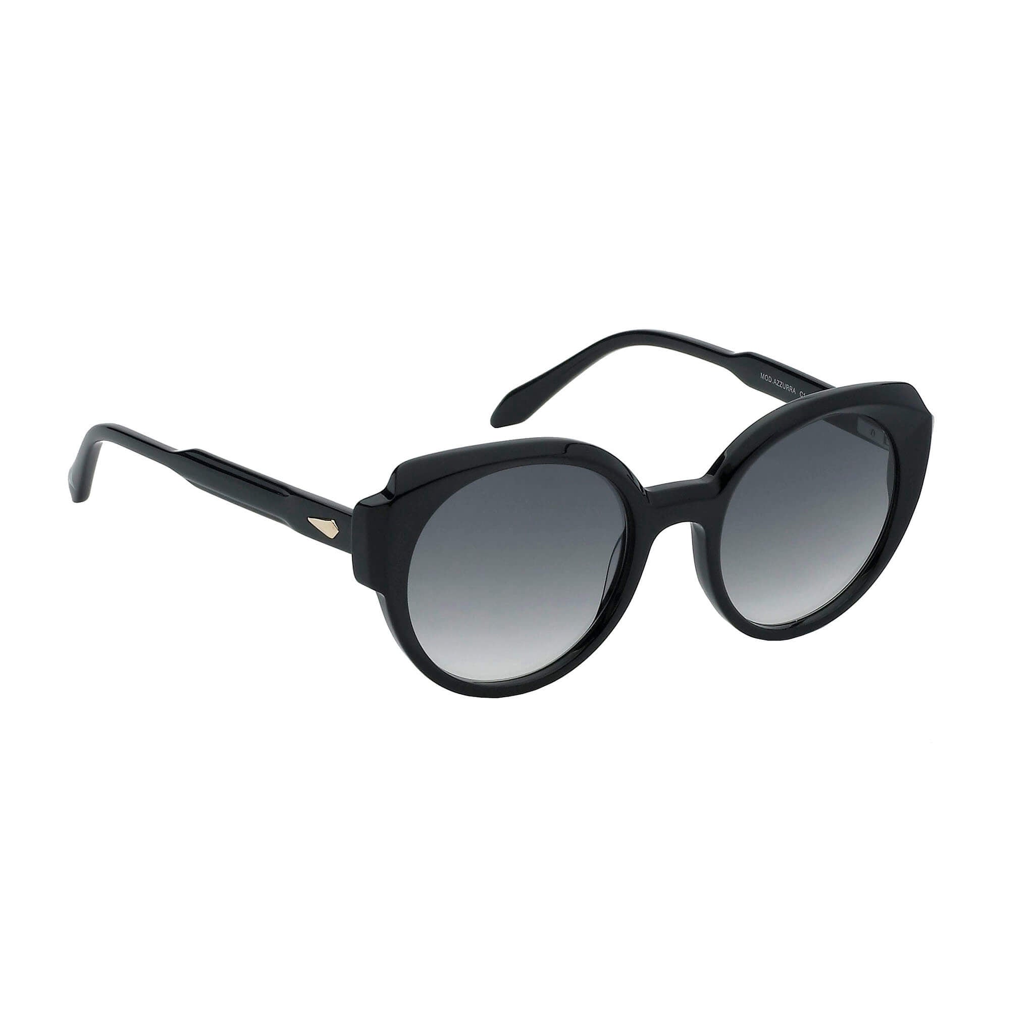 Lunettes de soleil Milan Noir Azzura MIC KSL