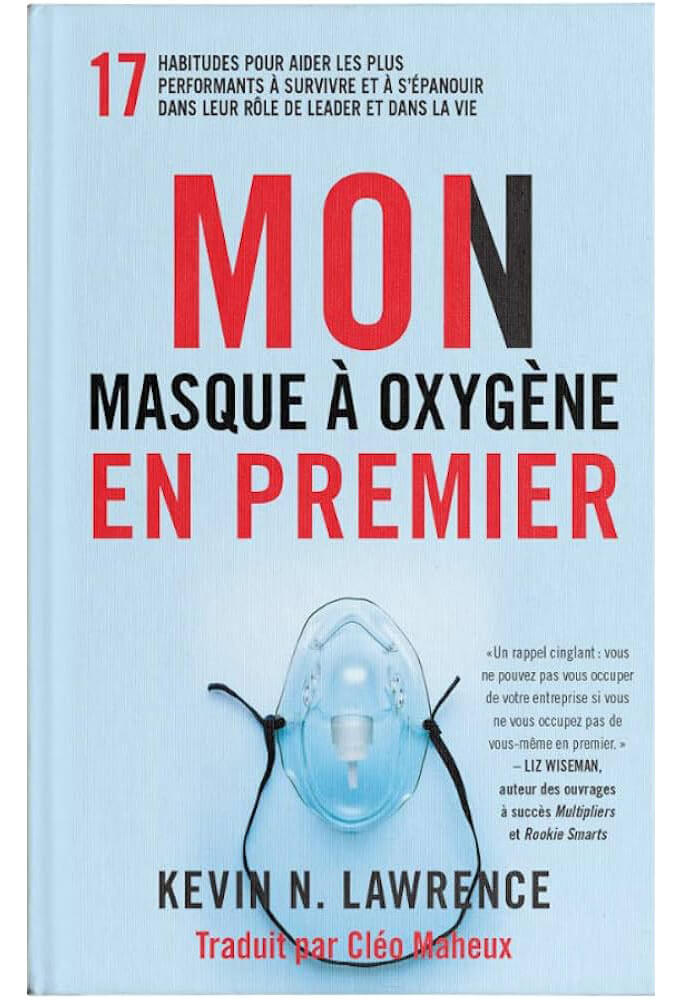 Livre Cléo Maheux-Mon masque à oxygène en premier