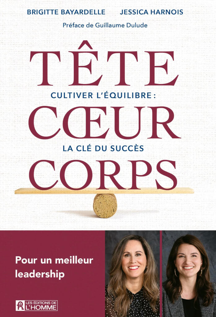 Livre Tête Coeur Corps -Jessica Harnois