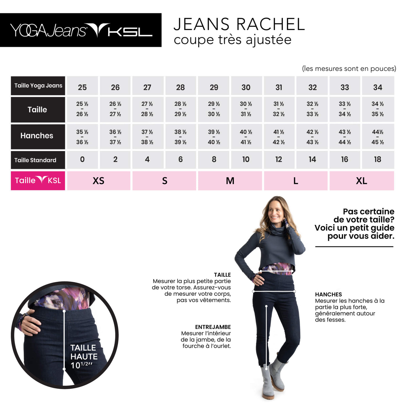 Rachel - Jeans Coupe étroite - YOGA Jeans & KSL